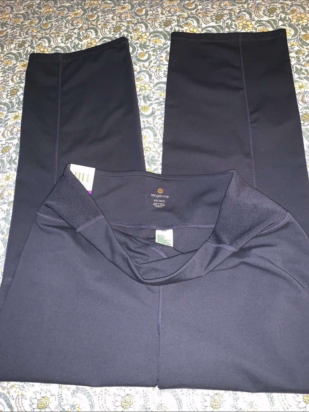 Womens dark gray yoga pants XXL BRAND TANGERINE